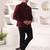 Wine rayon  blazer