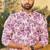 Purple schiffli chikan sequence work rayon kurta with cotton pajama