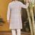 Pink schiffli chikan sequence work rayon kurta with cotton pajama