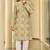 Green schiffli chikan sequence work rayon kurta with cotton pajama