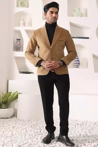 Beige corduroy  blazer