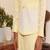 Yellow cotton nehru jacket set