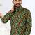 Green heavy rayon printed kurta