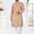 Off white heavy rayon printed kurta