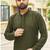 Mehandi premium rayon with embroidery sequins work