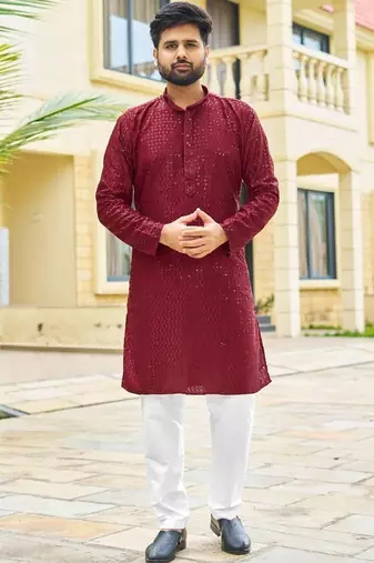 Mehrun premium rayon with embroidery sequins work