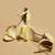 Yellow solid leather heels