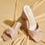 Beige solid satin heels