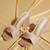 Beige solid satin heels