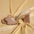 Beige solid satin heels