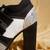 Silver embroidered leather heels
