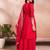 Women's Gorgeous Embroidery Vichitra Silk Fabric Straight Kurta, Sharara and Dupatta Set