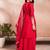 Women's Gorgeous Embroidery Vichitra Silk Fabric Straight Kurta, Sharara and Dupatta Set