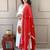 Women's Gorgeous Embroidery Chandrei Fabric Straight Kurta, Pant and Dupatta Set