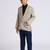 full sleeves solid elegance blazer - fawn