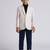 full sleeves solid elegance blazer - fawn