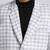 full sleeves solid elegance blazer - grey