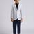 full sleeves solid elegance blazer - grey