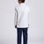 full sleeves solid elegance blazer - grey