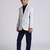 full sleeves solid elegance blazer - grey
