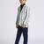 full sleeves solid elegance blazer - green