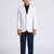 full sleeves solid elegance blazer - white