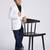 full sleeves solid elegance blazer - white