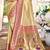 Sangam prints multi color kanjivaram silk woven work traditional saree