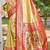 Sangam prints multi color kanjivaram silk woven work traditional saree