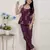 floral printed pure cotton a-line Co-ord set