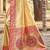 Sangam prints multi color kanjivaram silk woven work traditional saree
