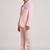 suit set full sleeves blazer, shirt, pant and waist coat with bow tie - pink