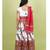Kutchi emboidered white girls chaniya choli with dupatta (tcc-wave) - white