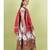 Kutchi emboidered white girls chaniya choli with dupatta (tcc-wave) - white