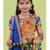 Kutchi emboidered blue girls chaniya choli with dupatta (tcc-ring) - blue