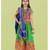 Kutchwork embroidered green girls festivewear lehenga choli set with dupatta (tcc-rsgl) - green