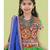Kutchwork embroidered green girls festivewear lehenga choli set with dupatta (tcc-rsgl) - green
