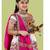 Girls kutch work embroidered lehenga choli set with dupatta (tcc-bwr) - white