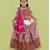 Girls kutch work embroidered lehenga choli set with dupatta (tcc-bwr) - white