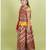 Girls kutch work embroidered lehenga choli set with dupatta (tcc-bwr) - yellow