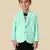 full sleeves blazer set with graphic printed t-shirt - fluorescent green
