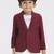 full sleeves blazer set with graphic printed t-shirt - white