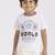 full sleeves blazer set with graphic printed t-shirt - white