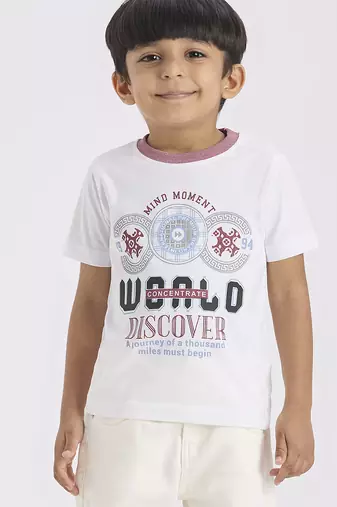 full sleeves blazer set with graphic printed t-shirt - maroon