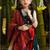 Kutchi embroidered black girls chaniya choli with dupatta (cc-fncy) - black