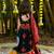 Kutchi embroidered black girls chaniya choli with dupatta (cc-fncy) - black
