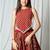 maroon embroidered silk Lehenga with blouse