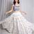 white embroidered cotton Lehenga with blouse