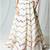white embroidered cotton Lehenga set