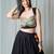 black embroidered cotton Lehenga with blouse